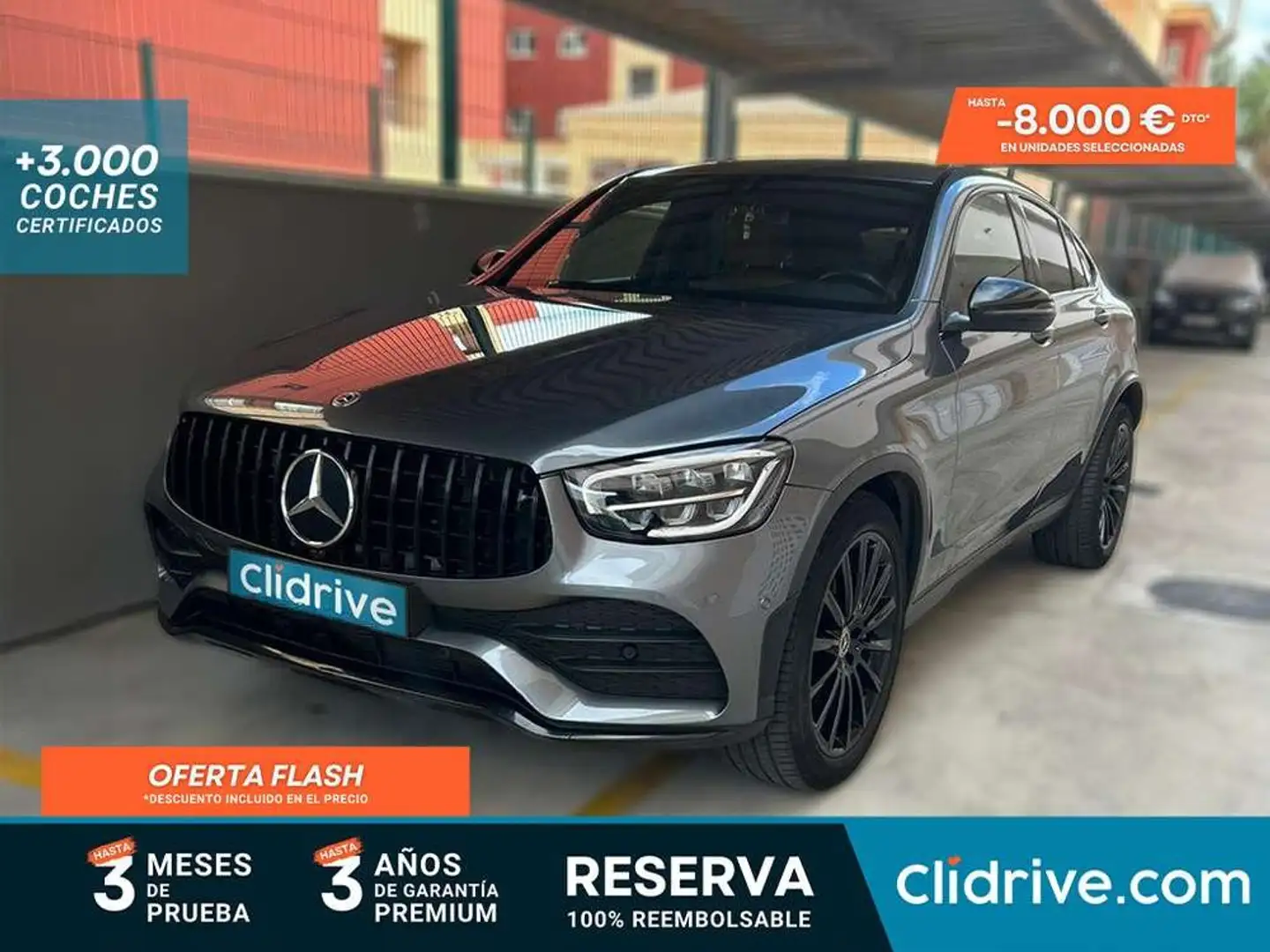 Mercedes-Benz GLC 300 d 4MATIC Gris - 1