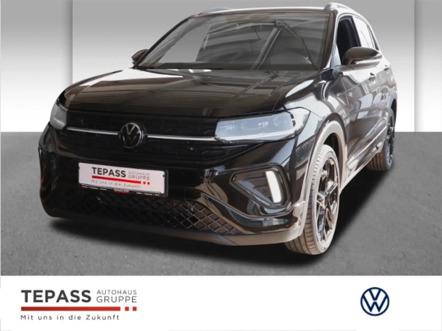 Volkswagen T-Cross 1.0 R-LINE NAVI BLACK IQ DRIVE Zwart - 1