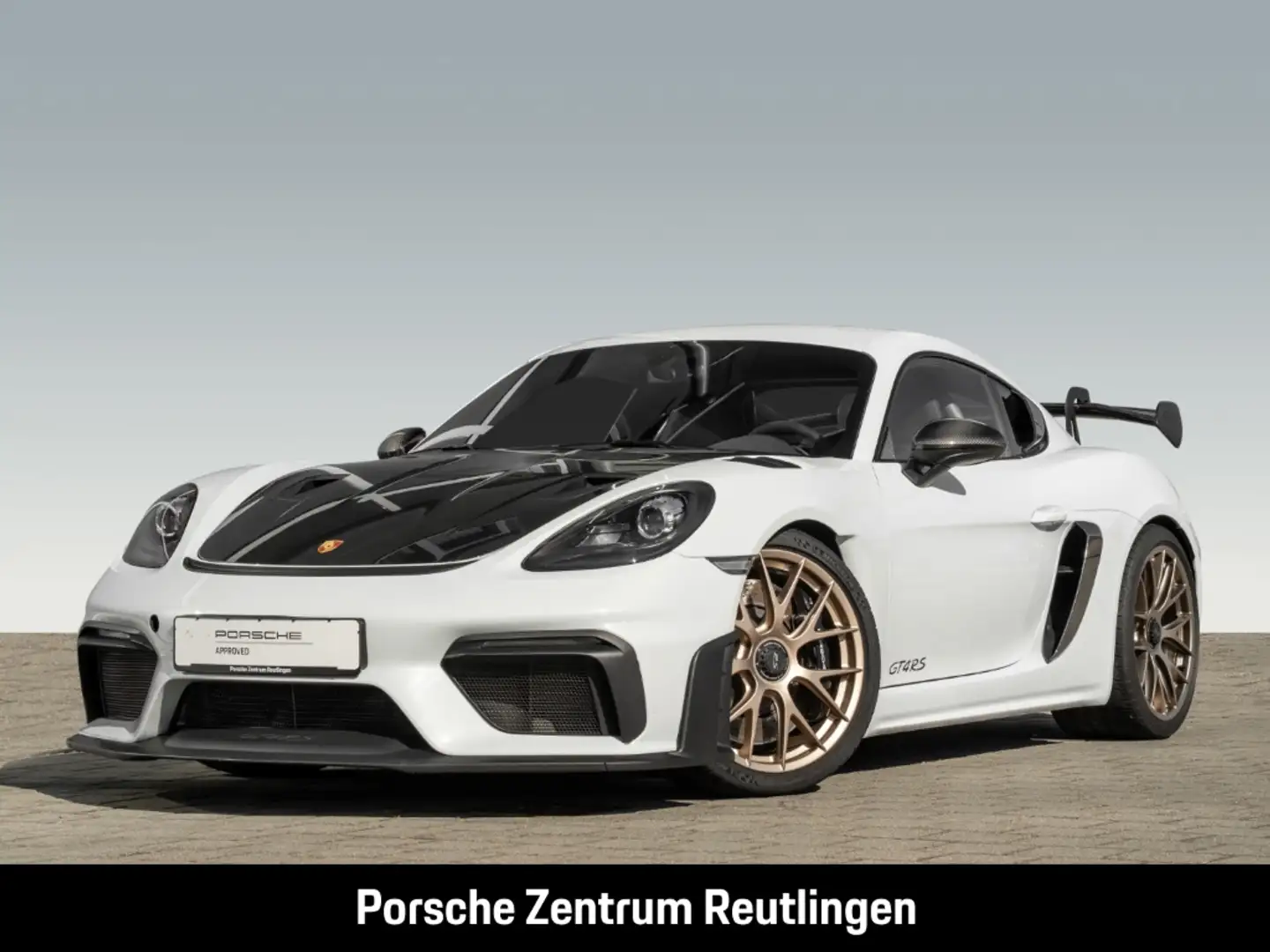 Porsche Cayman 718 GT4 RS Überrollkäfig Sportabgasanlage Weiß - 1