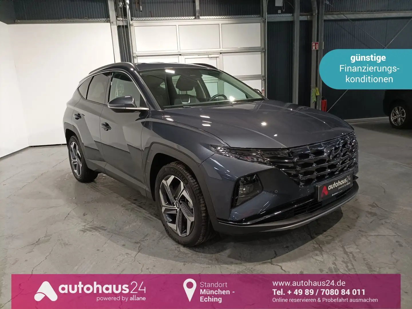 Hyundai TUCSON 1.6 T-GDI Prime LED|Navi|Leder|Kamera|ACC Grigio - 1