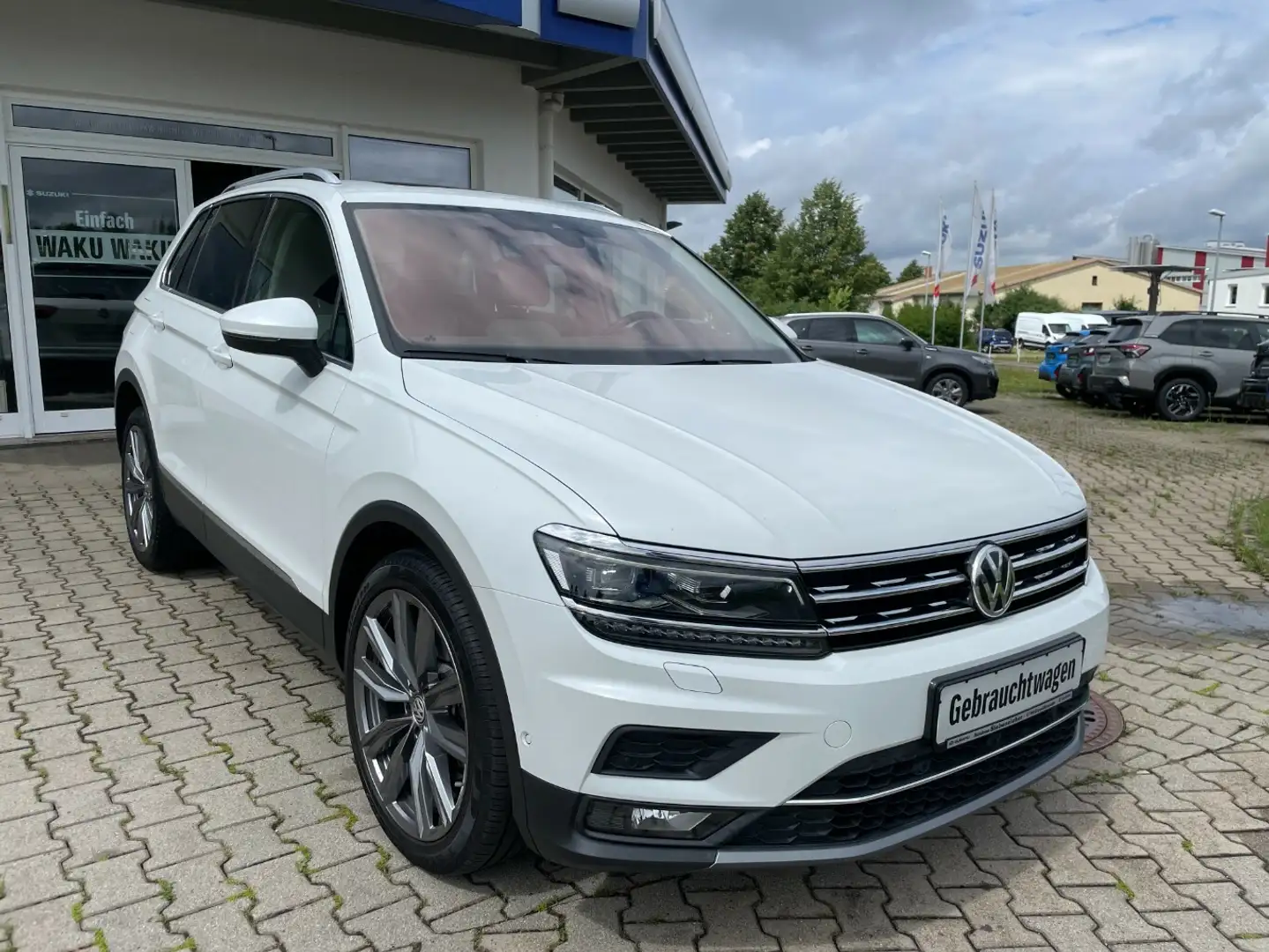 Volkswagen Tiguan 2.0.TDI Highline*4M*LED*Navi*AHZV*Standheizung Weiß - 2