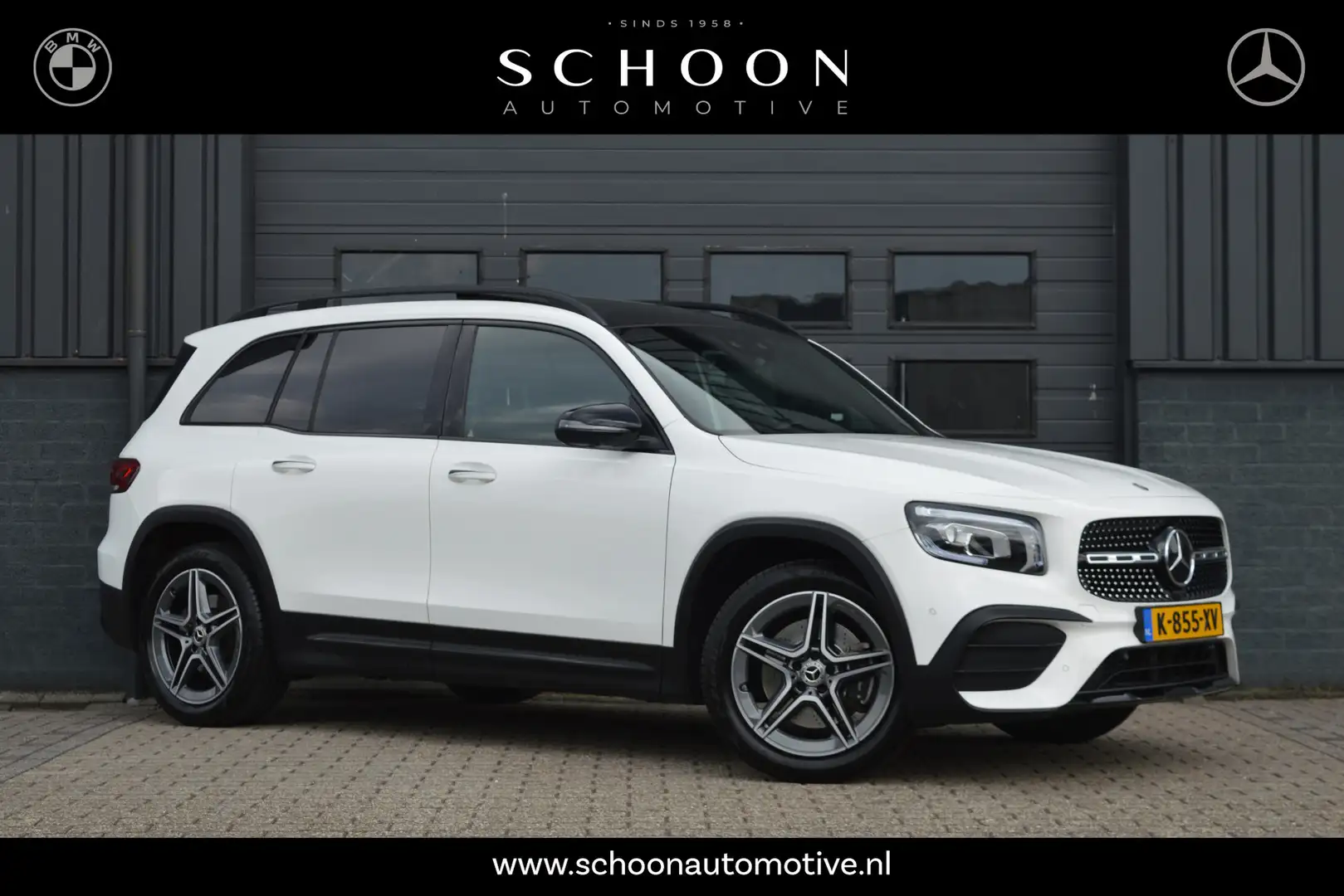 Mercedes-Benz GLB 250 4MATIC Premium | AMG | PANO | ACC | 360 CAM | BURM Blanc - 1