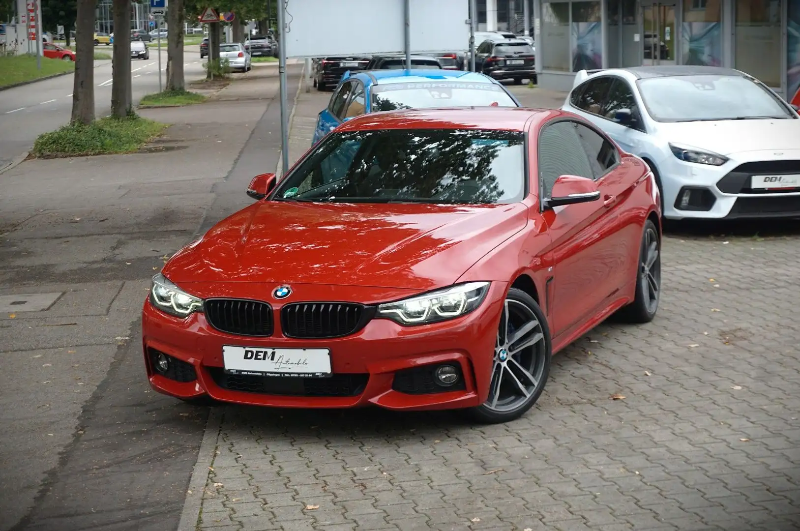 BMW 420 d M Sport / HUD/ ACC / LED / BMW-Service / Rouge - 1