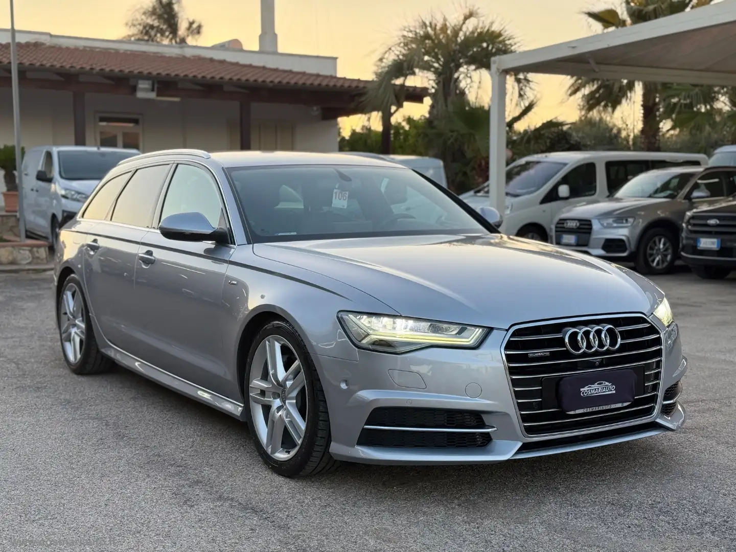 Audi A6 Avant 3.0 TDI S LINE S-tr. quattro edition Gris - 1