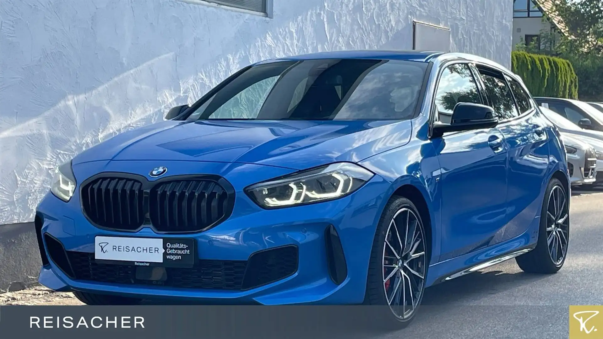 BMW 128 ti Pano,Autom Bleu - 1