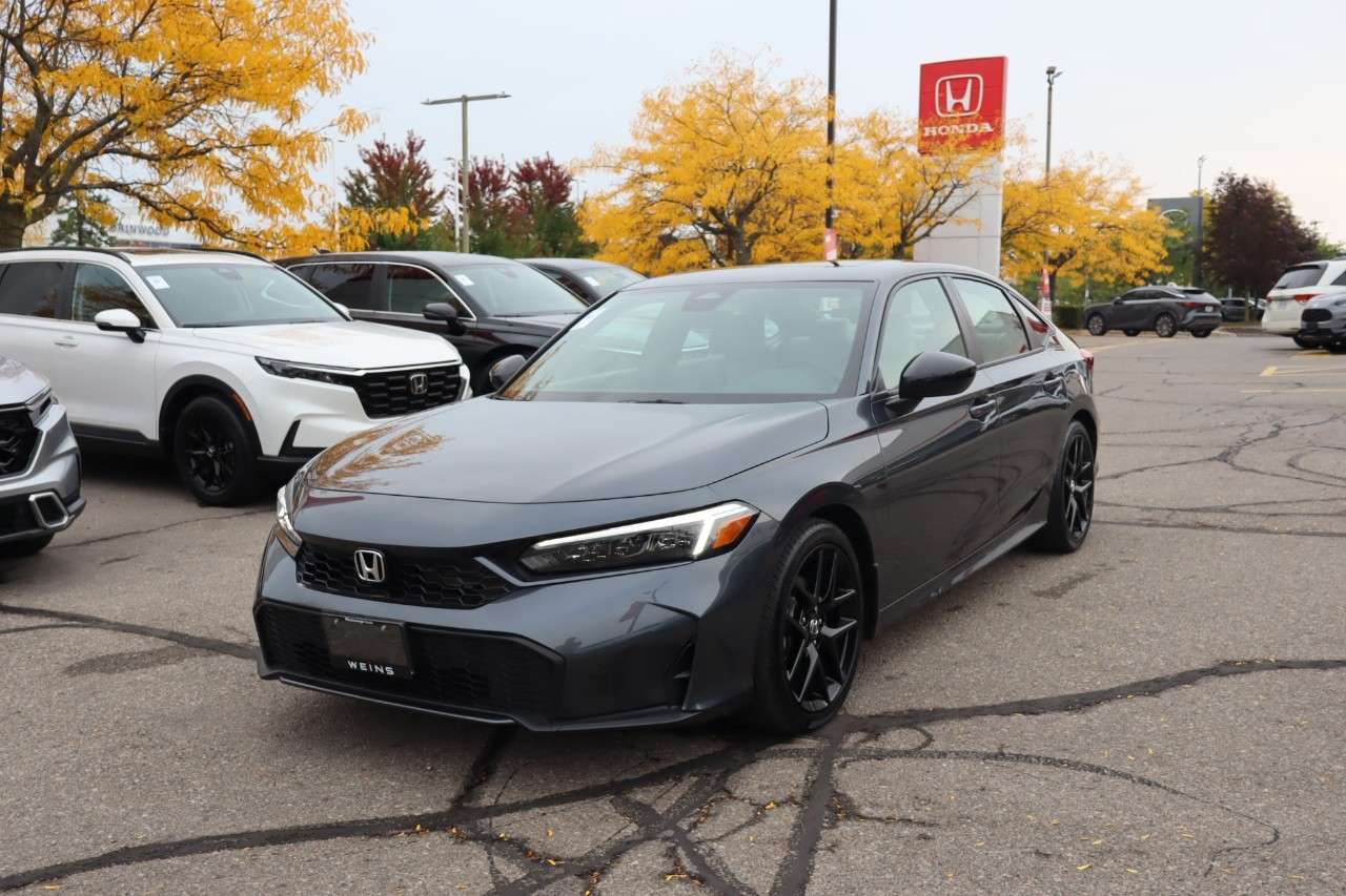 2026 Honda Civic Sport eCVT Sedan || HYBRID || ONE OWNER || CARPLAY