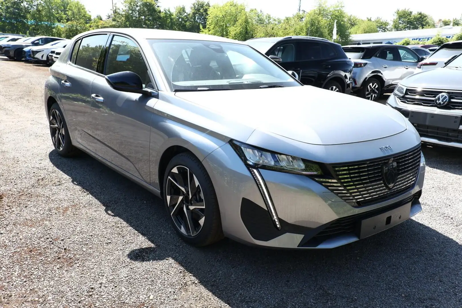 Peugeot 308 Allure Nav Keyl 360° WinterP RCTA ACC LED 96 kW... Grau - 2