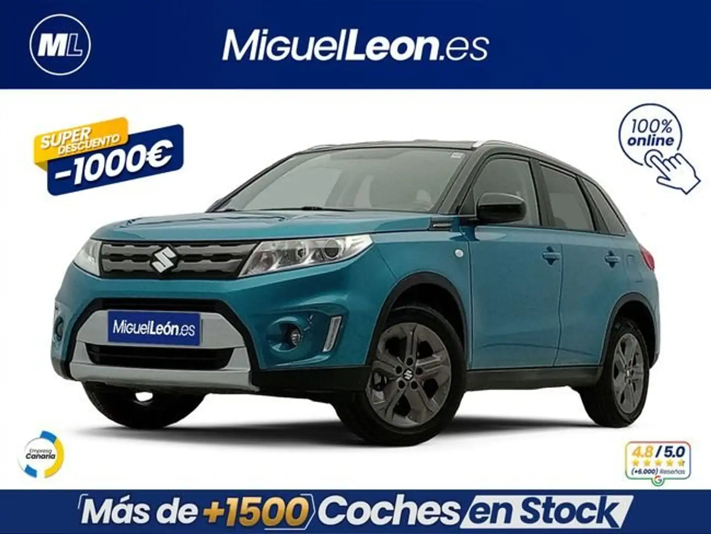 Suzuki Vitara 1.6 GLX Azul - 1