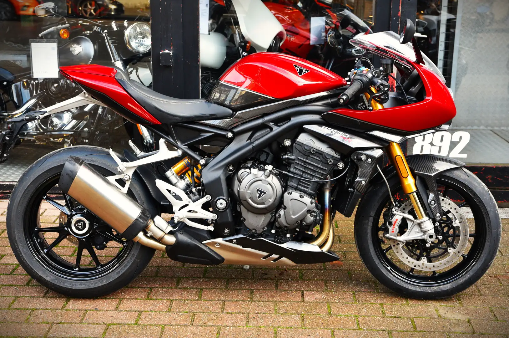 Triumph Speed Triple 1200 RR (TVAC) ***MOTO VERTE*** Rojo - 2