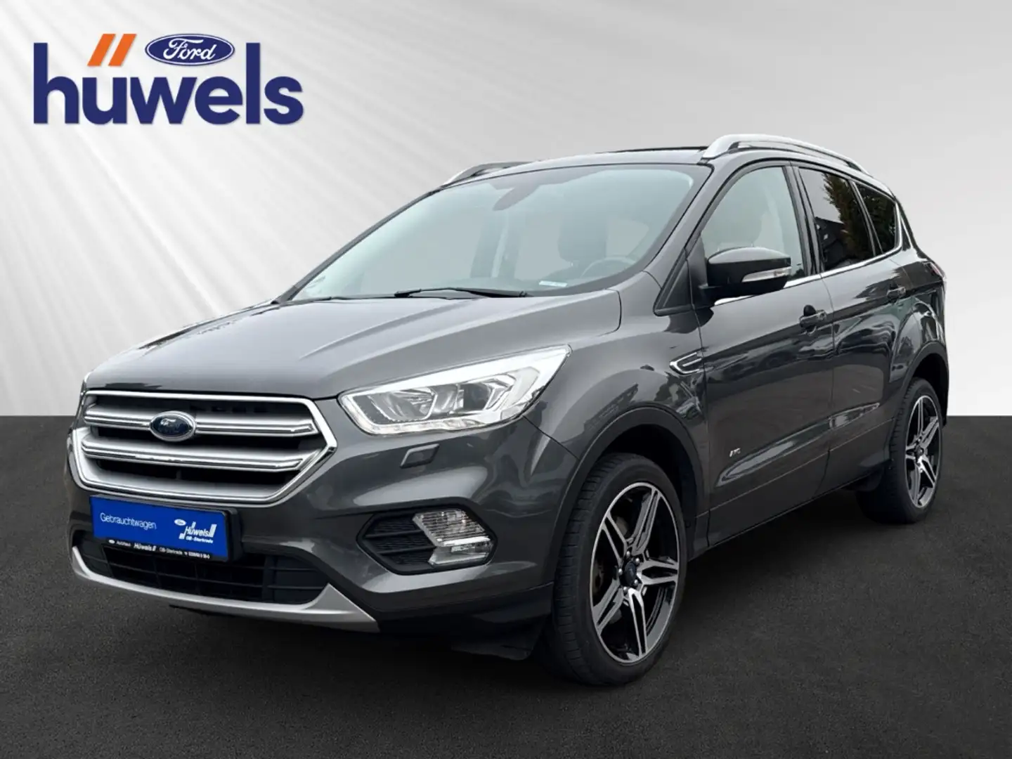 Ford Kuga Titanium AWD AHK-klappbar Navi El. Heckklappe Wint Gris - 1