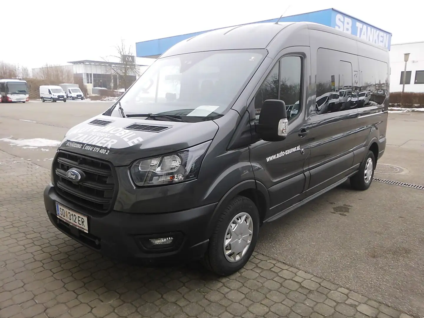 Ford Transit Variobus 2,0 EcoBlue L3H2 350 Trend Grau - 1