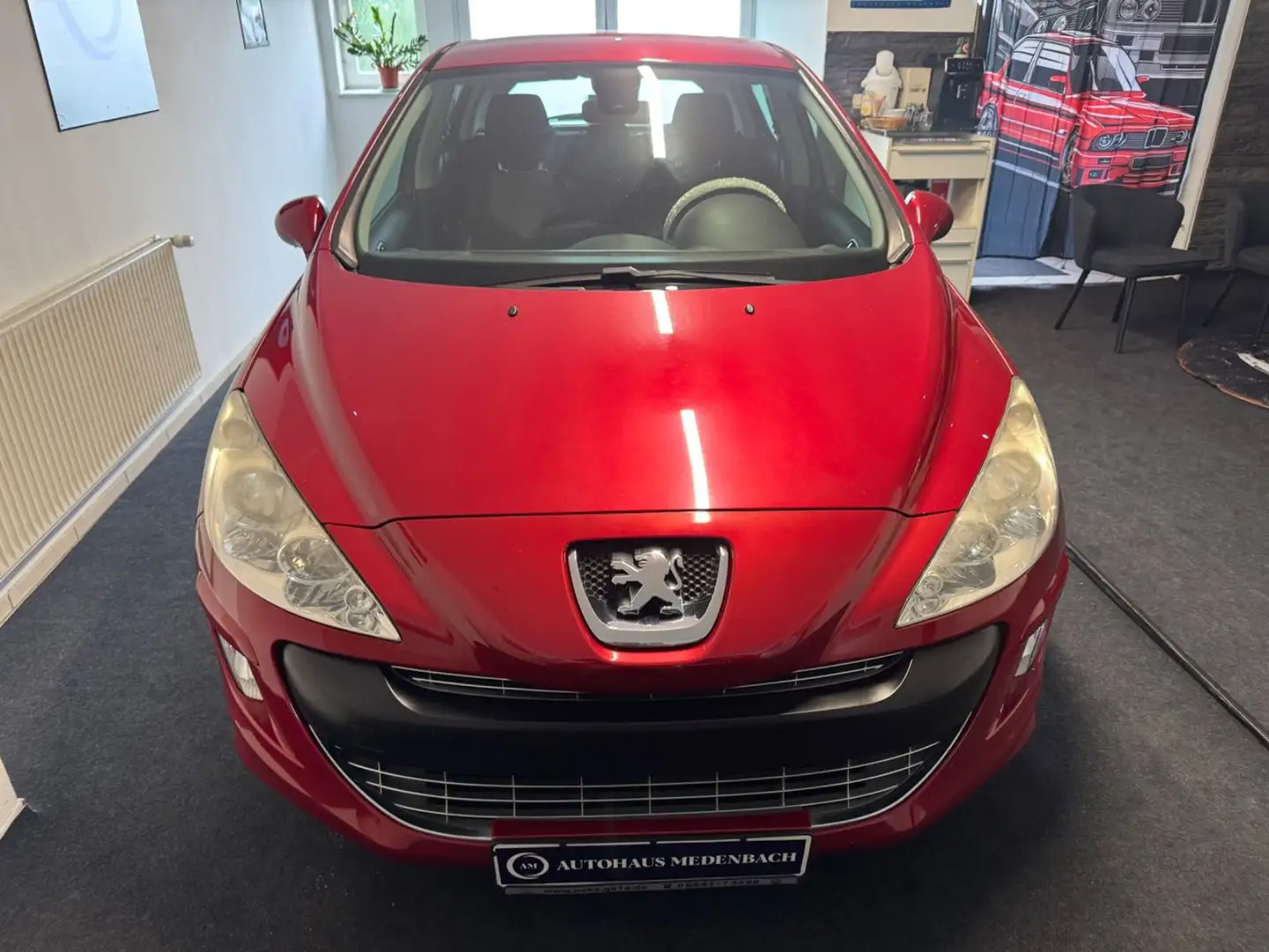 Peugeot 308 Premium HDi FAP 140 Klima SHZ TÜV 04/26 Rosso - 2