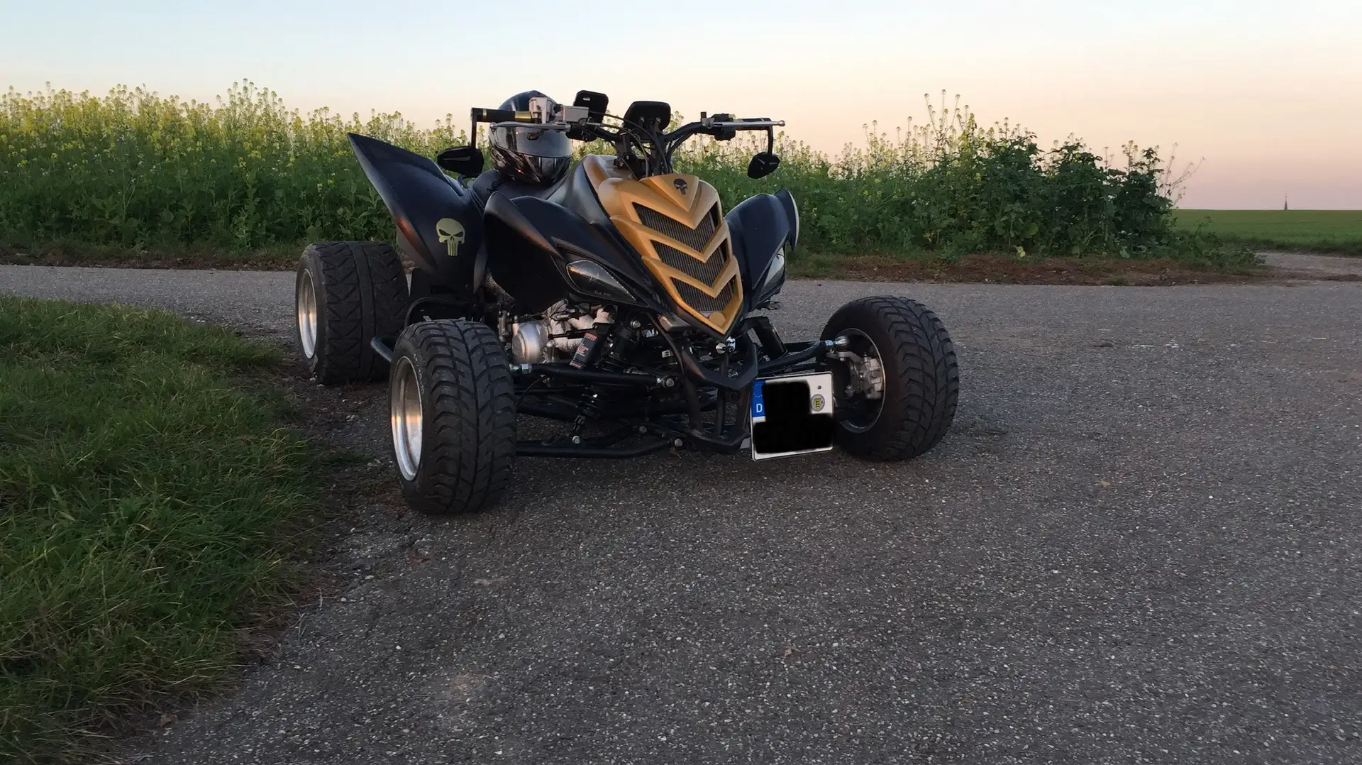 Yamaha YFM 700 Raptor LOF Supermoto TÜV NEU! Noir - 1