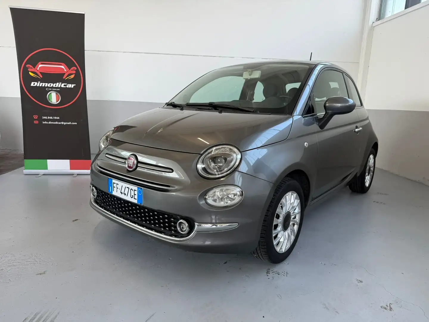 Fiat 500 DISTRIBUZIONE TAGLIANDO OK Gris - 1