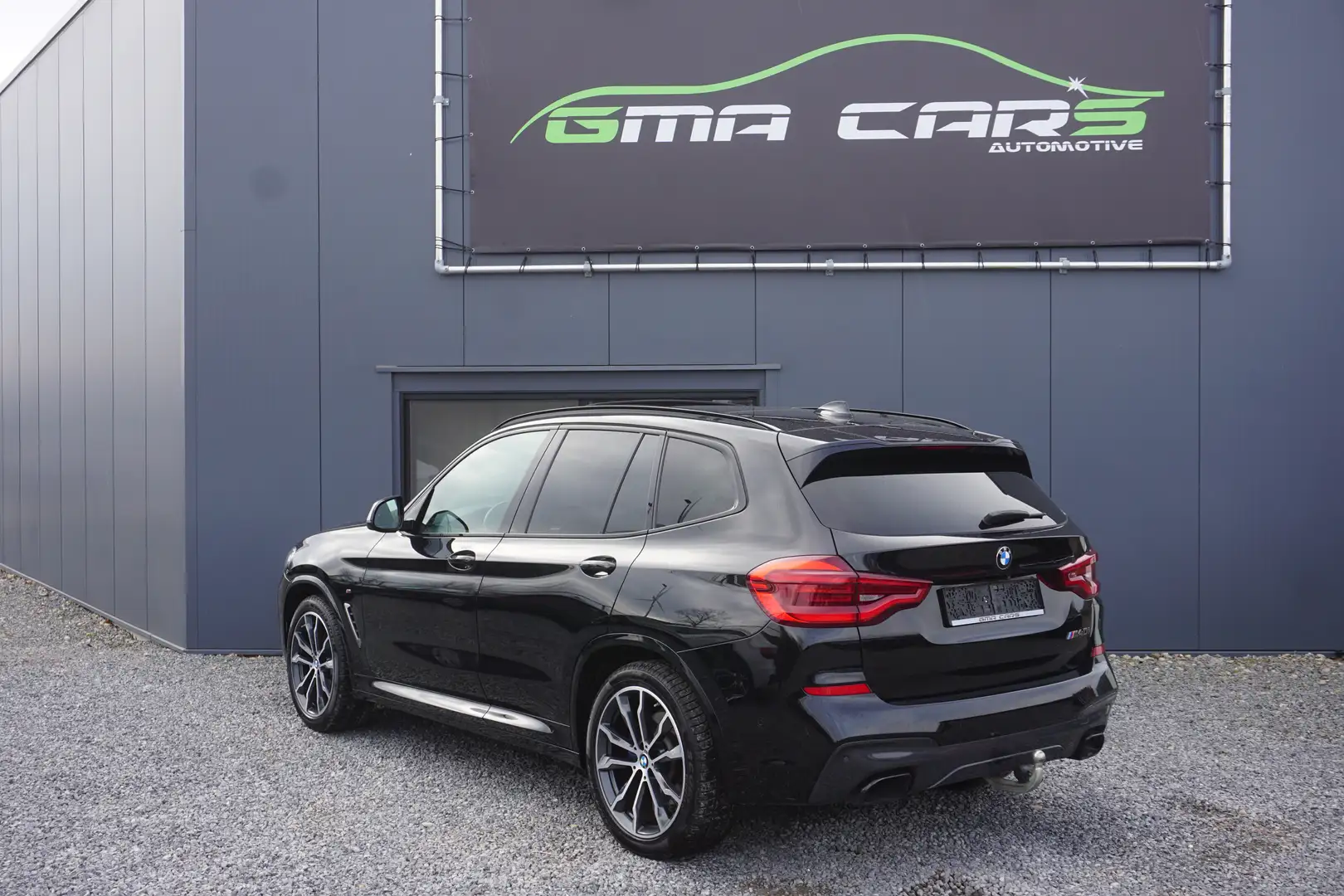 BMW X3 M M40iAS (EU6c)-Benzine-Nav-Cam-Leder-Pano-Garantie Noir - 2