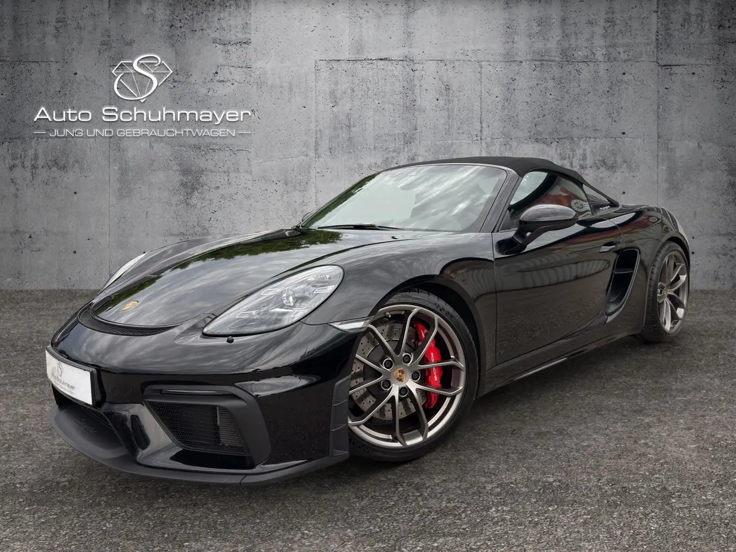 Porsche Boxster 718 Spyder //Porsche Garantie// Schwarz - 2