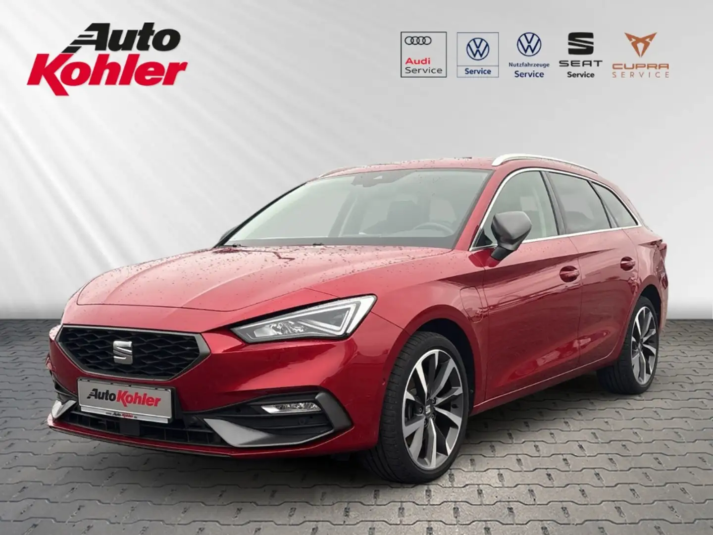 SEAT Leon Sportstourer FR 1.4 e-HYBRID AHK ACC Rückfahrkamer Rot - 1