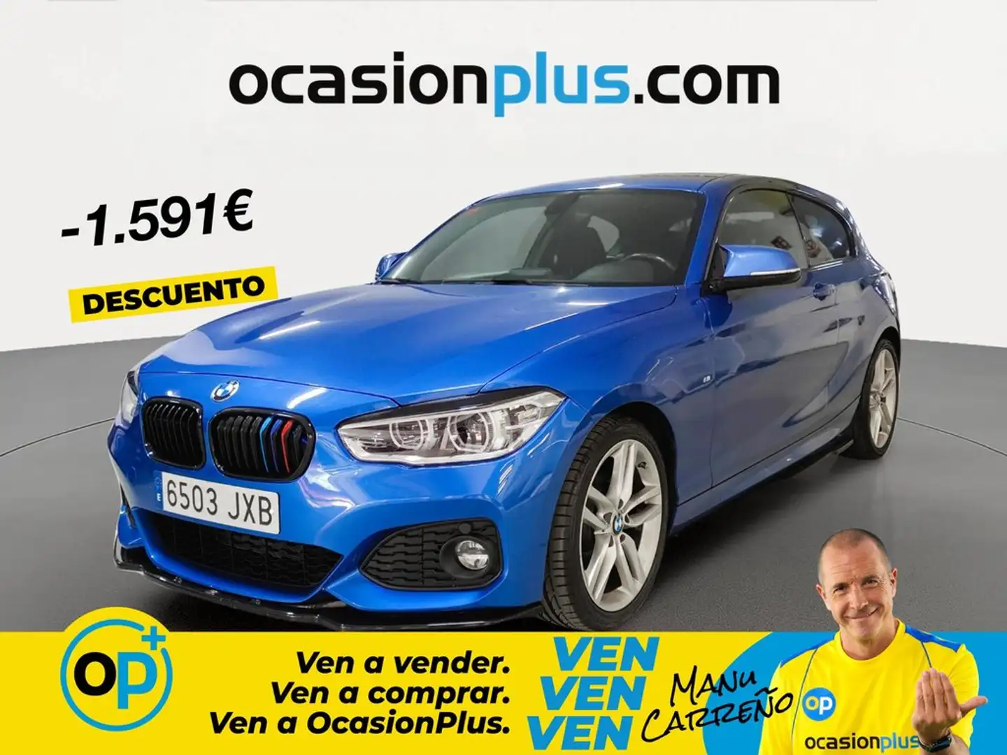 BMW 120 120i Azul - 1