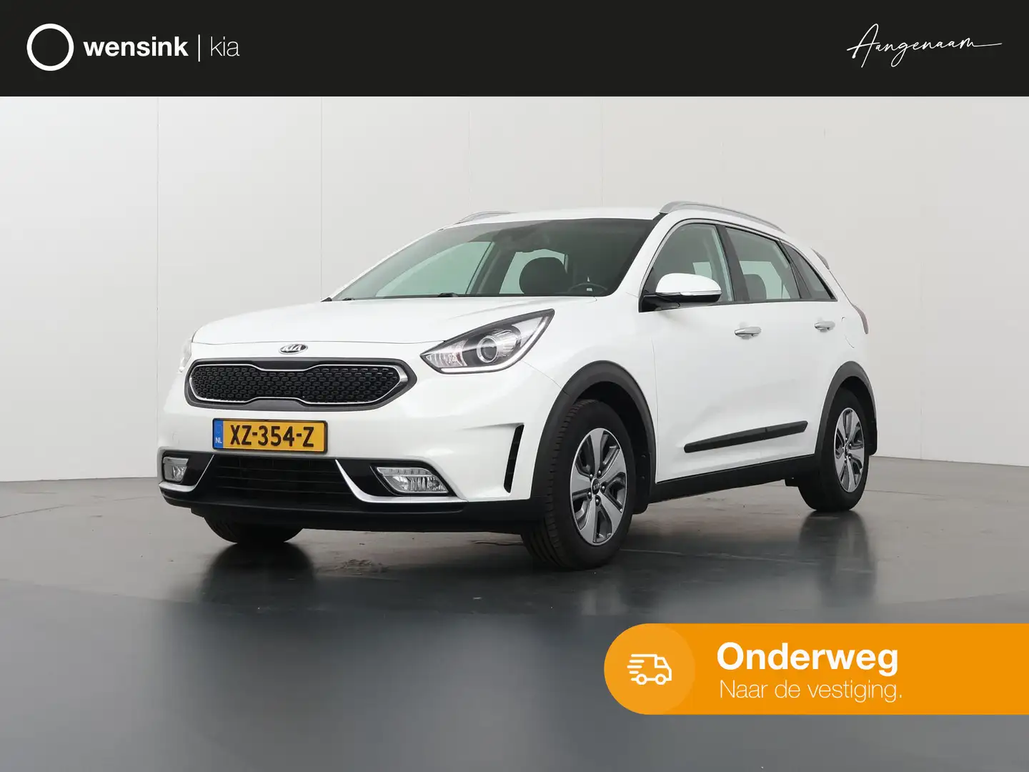 Kia Niro 1.6 GDi Hybrid DynamicLine | Trekhaak | Navigatie Wit - 1