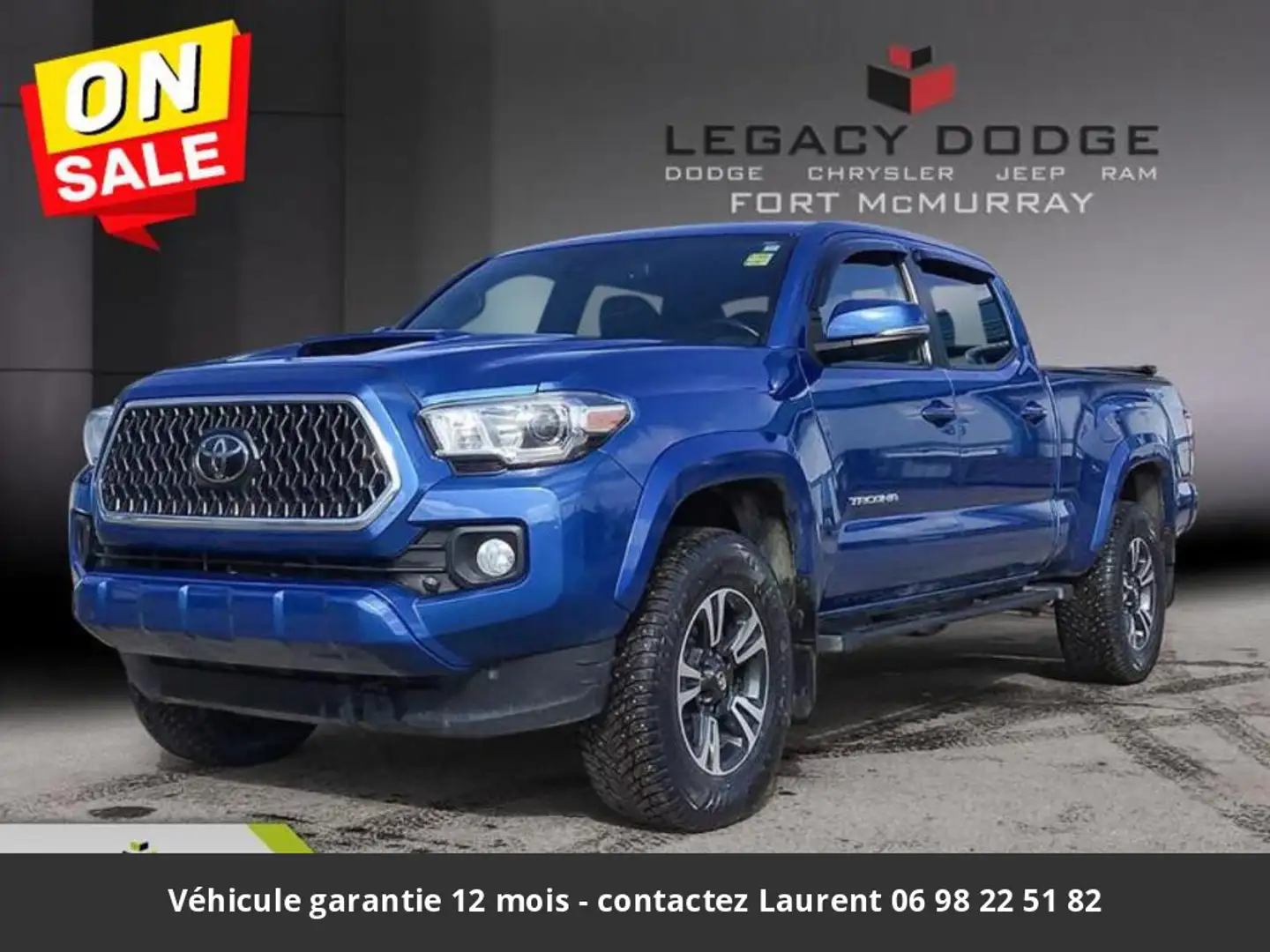 Toyota Tacoma TRD Sport Double Cab 4x4 Tout compris hors homolog Blue - 1