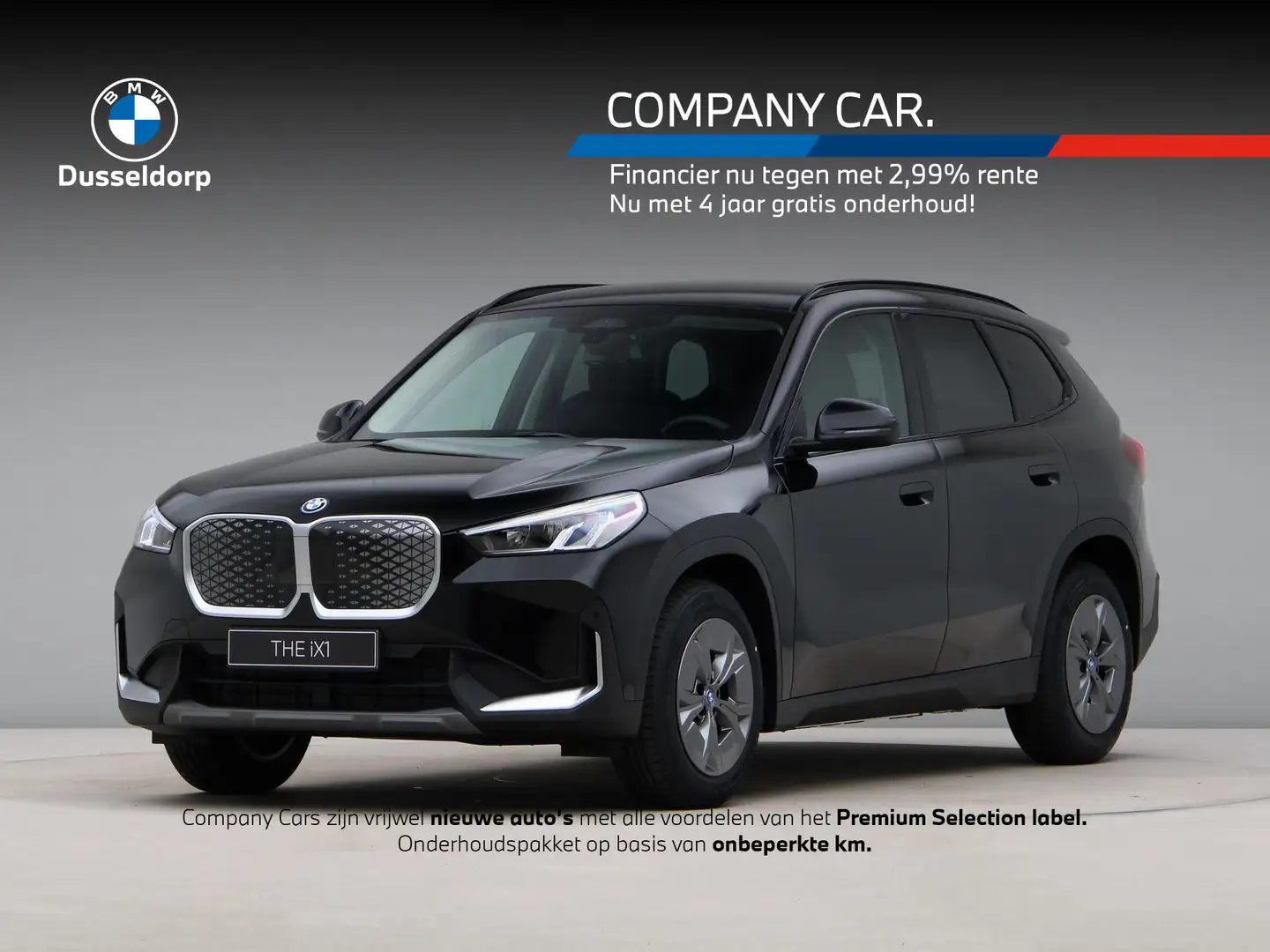 BMW iX1 eDrive20 Zwart - 1