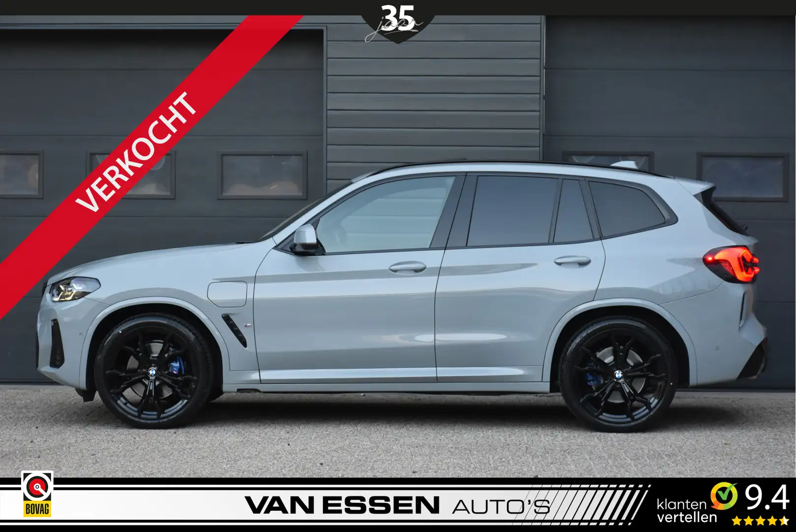 BMW X3 xDrive30e High Executive M-Sport Pano H&K Keyless Grijs - 2