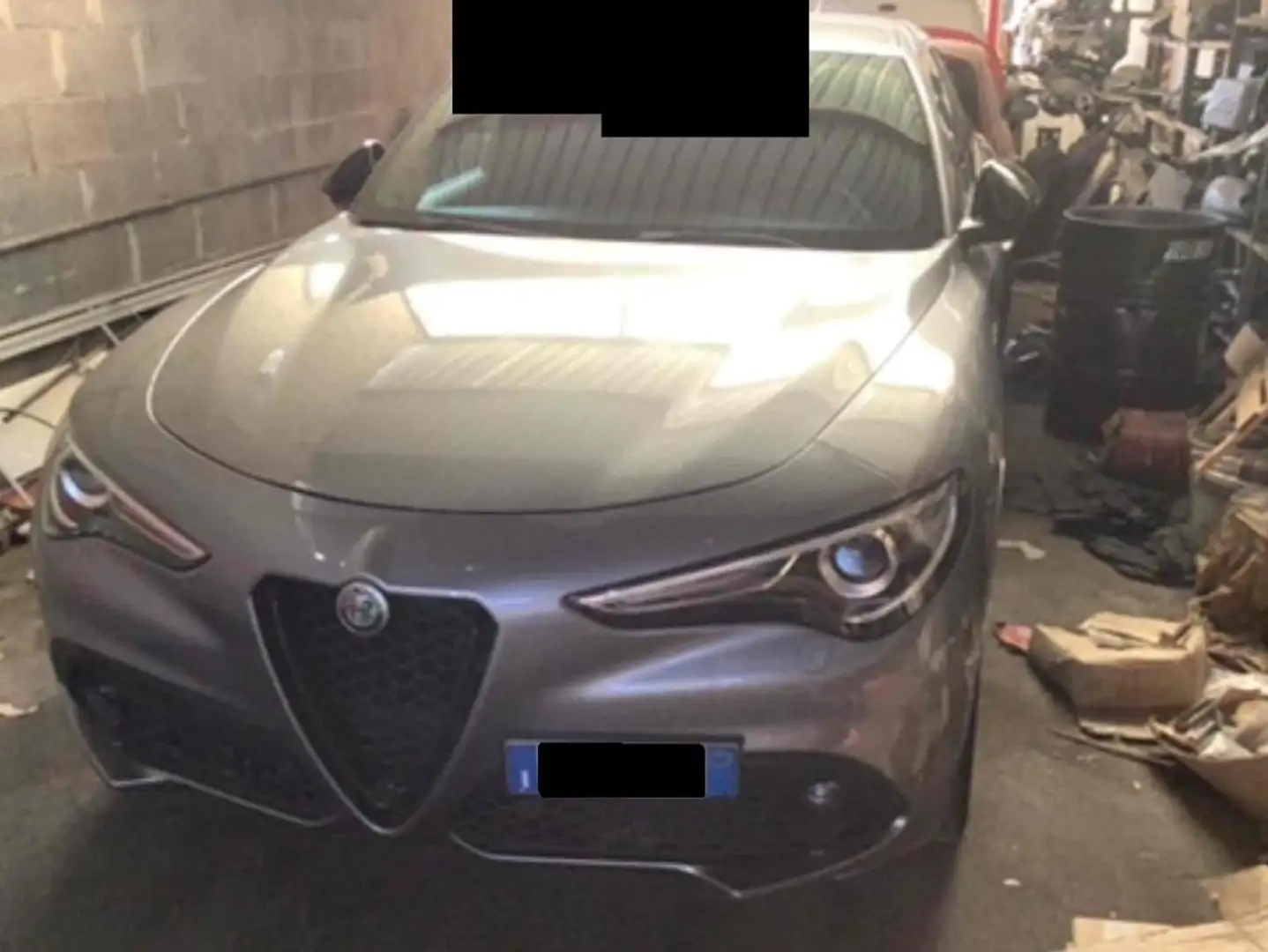 Alfa Romeo Stelvio 2.2 DIESEL 210 CV AT8 Q4 VELOCE IVA ESPOSTA Grigio - 1