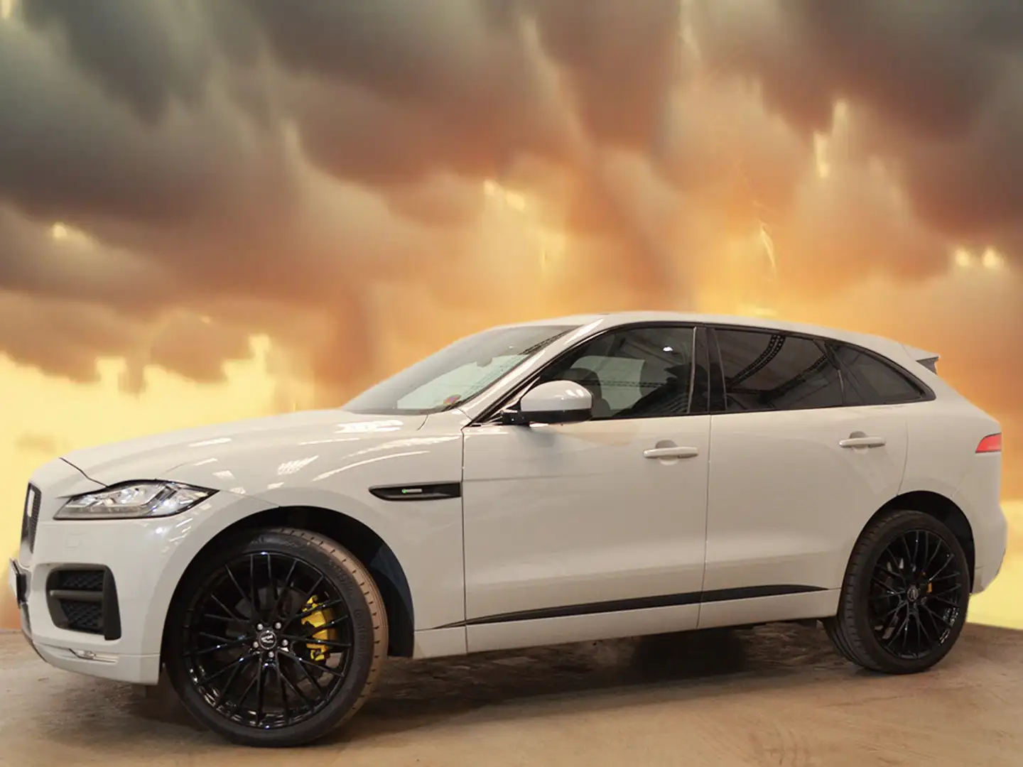 Jaguar F-Pace 30d R-Sport AWD *22Zoll Pano Virtual Kam* Gris - 2