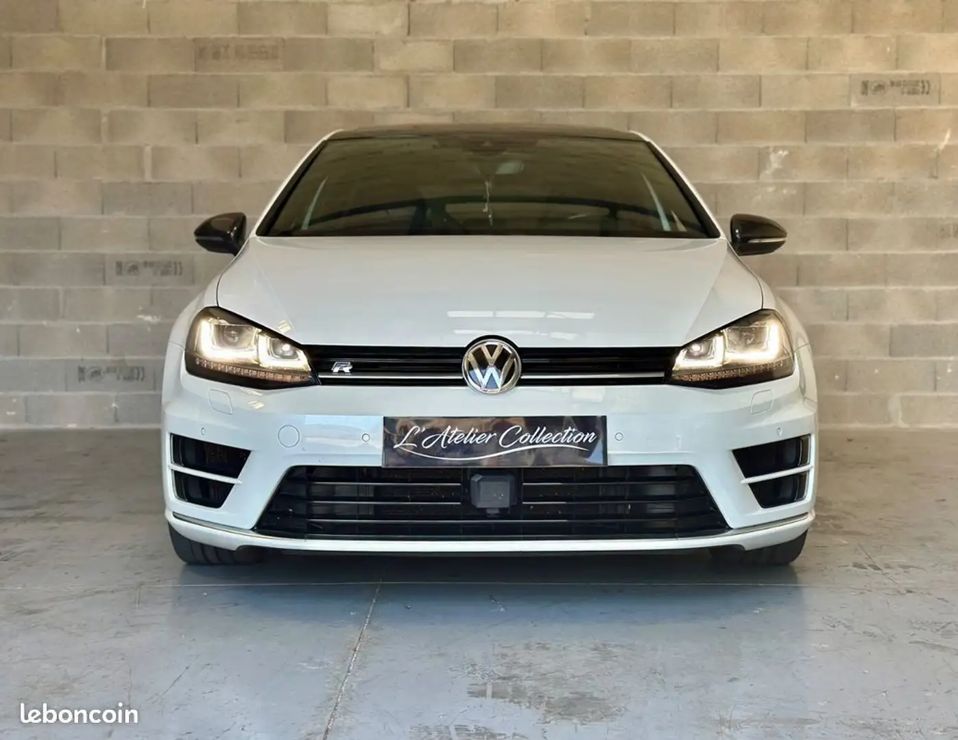 Volkswagen Golf VII R 4Motion DSG TOIT OUVRANT CAMERA DE RECUL GARANTIE 12 MOIS Weiß - 2