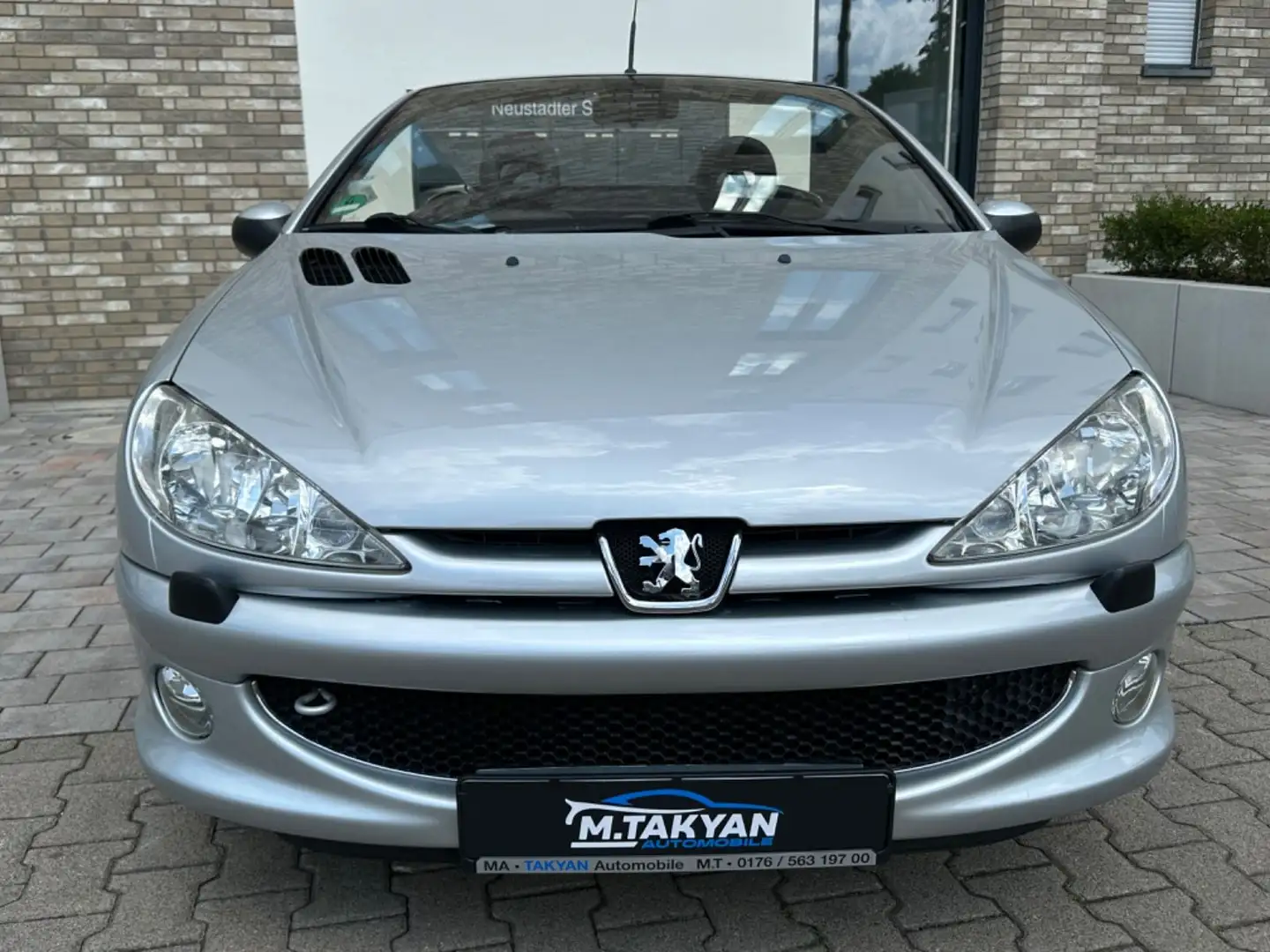 Peugeot 206 Cabriolet CC Platinum*1.Hand*56 tkm* Silber - 2