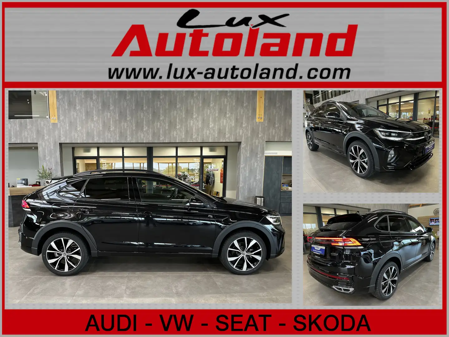 Volkswagen Taigo 1,0 TSI DSG R-Line*18´*ACC*APP*IQ.DRIVE* Noir - 1