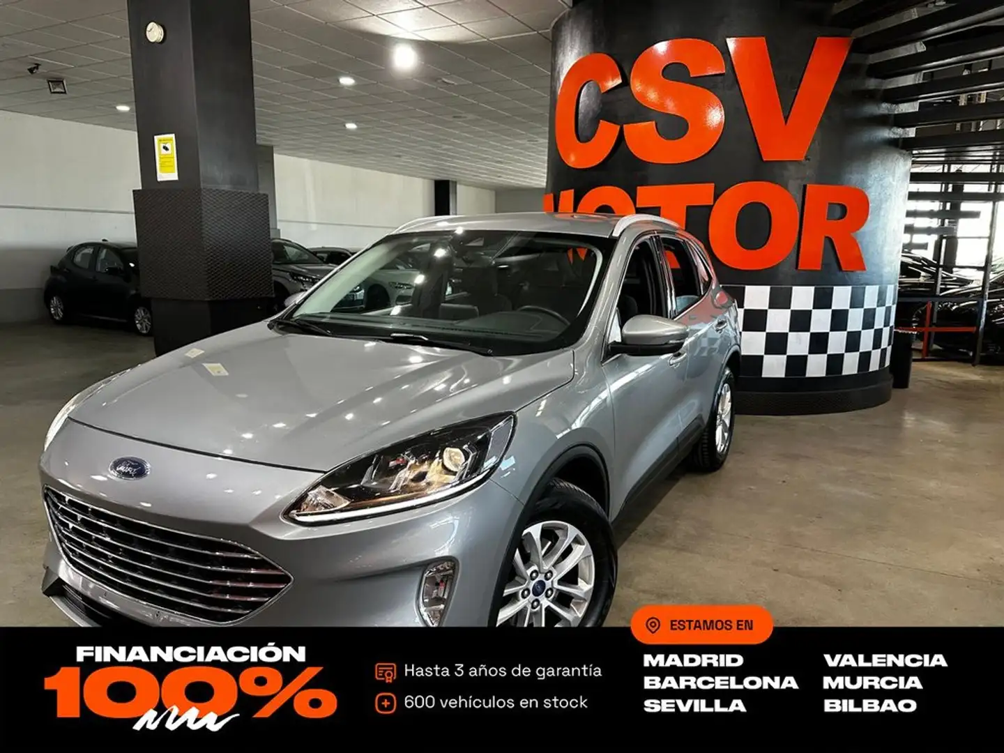 Ford Kuga Titanium 2.5 Duratec FHEV 140kW Auto Gris - 1