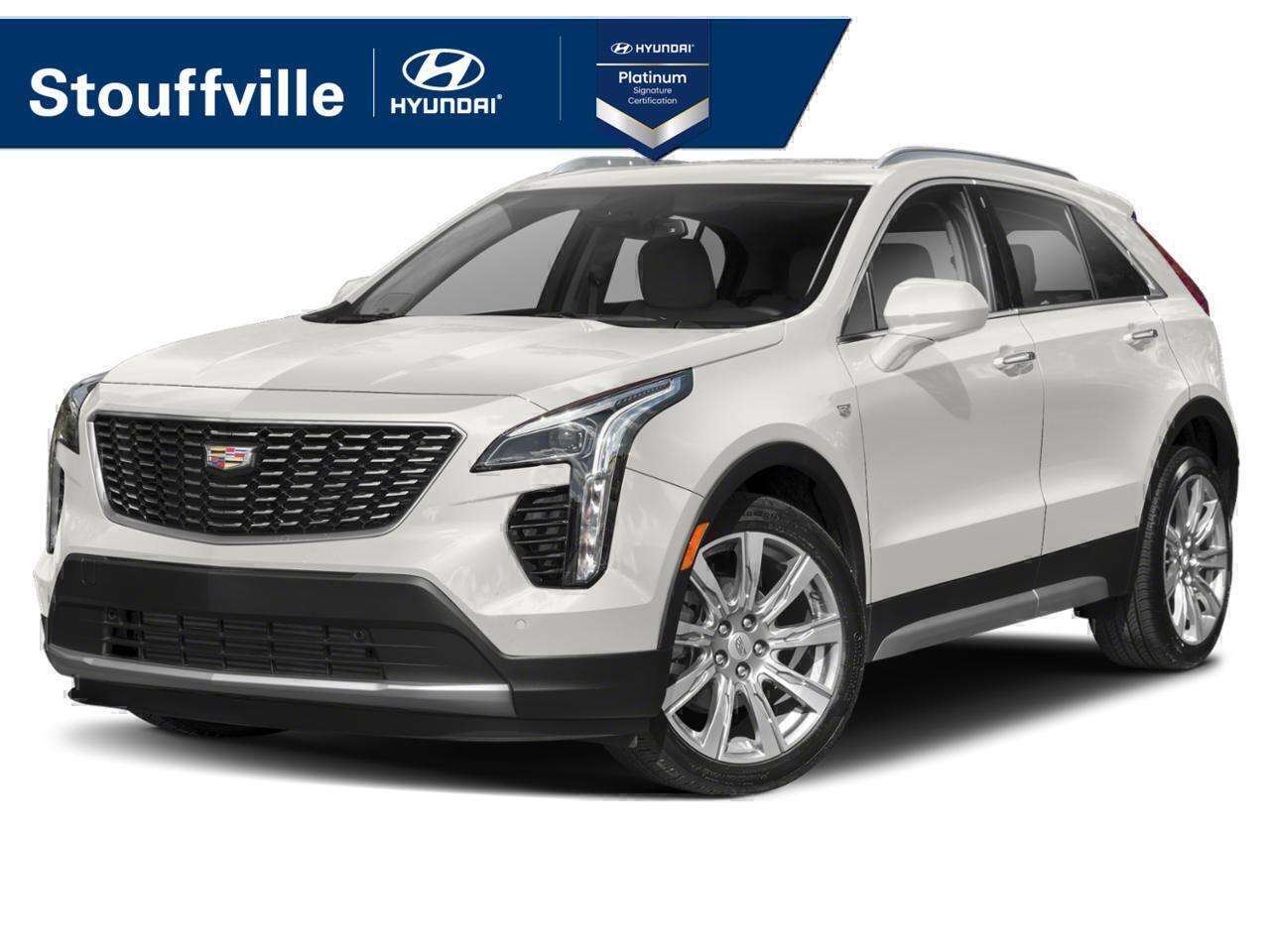 White 2021 Cadillac XT4 SUV / Crossover Four-Wheel Drive 9-Speed Automatic
