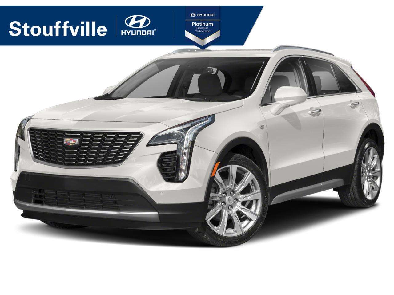 White 2021 Cadillac XT4 SUV / Crossover Four-Wheel Drive 9-Speed Automatic
