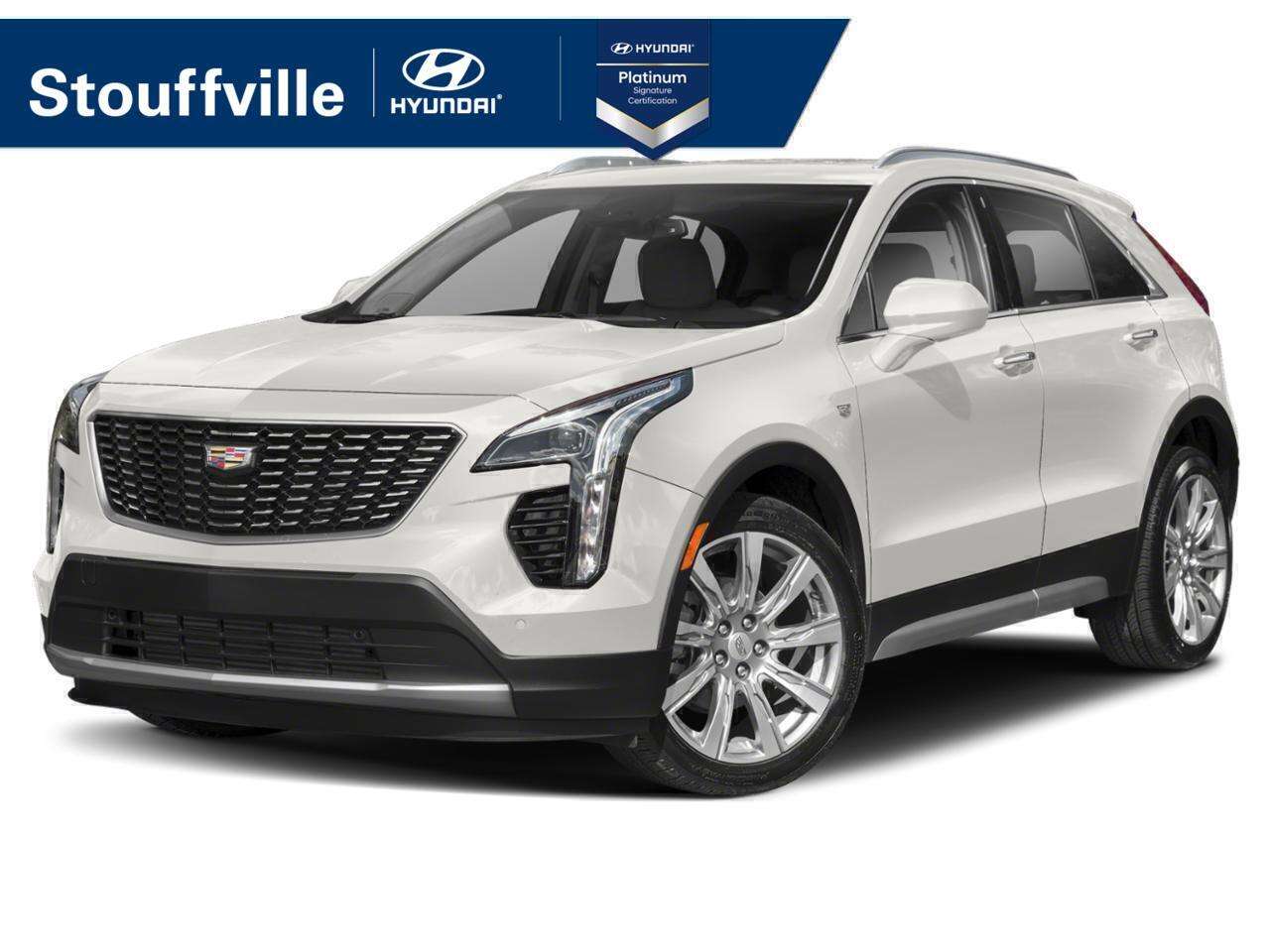 White 2021 Cadillac XT4 SUV / Crossover Four-Wheel Drive 9-Speed Automatic