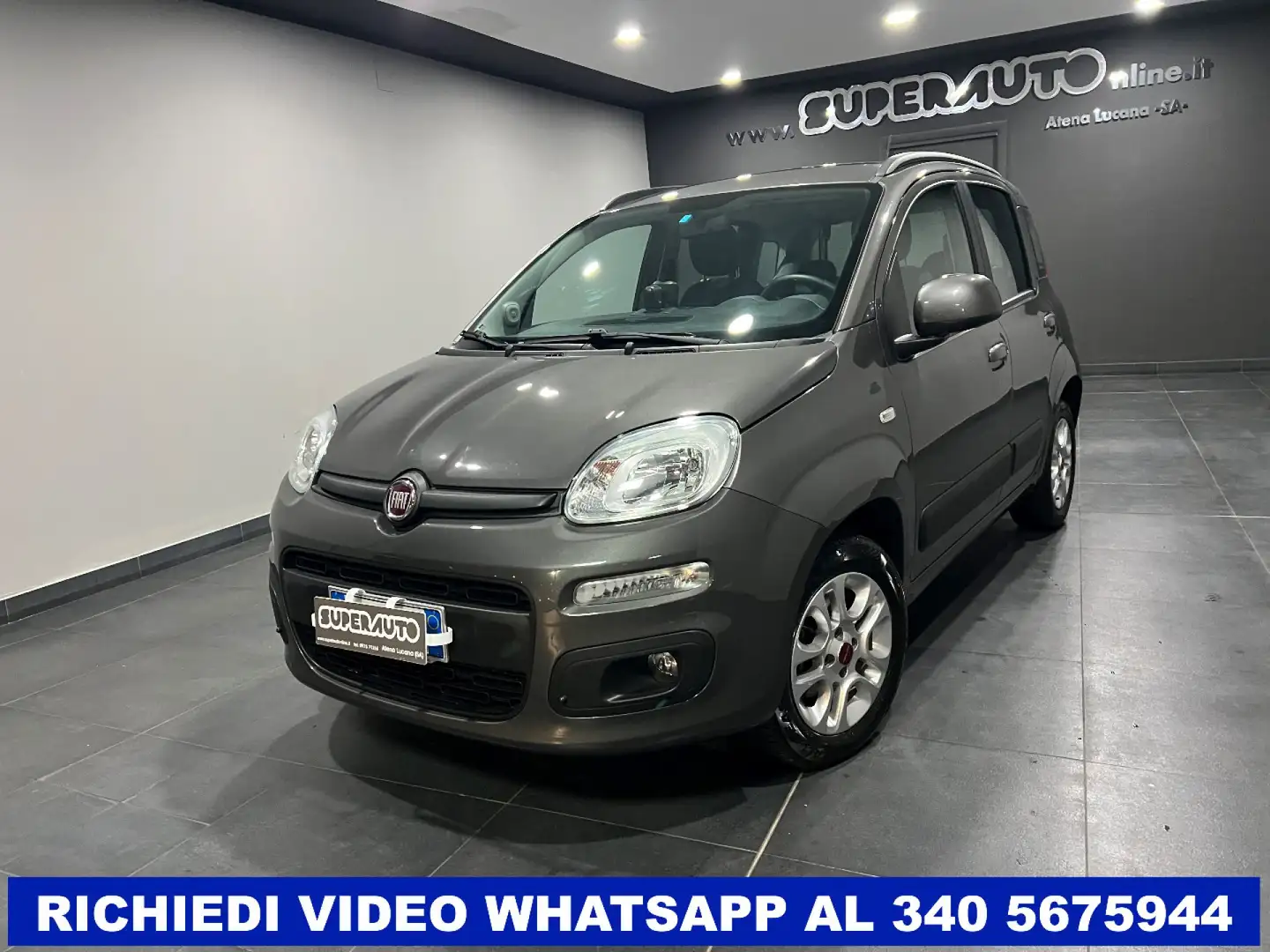 Fiat New Panda 1.2 69 CV LOUNGE  5° POSTO Grigio - 2