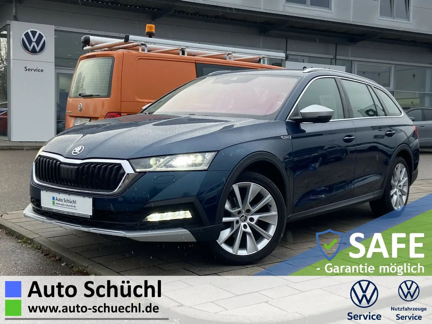 Skoda Octavia Combi SCOUT 1.5 TSI e-TEC DSG 18"+EL.HEC Blau - 1