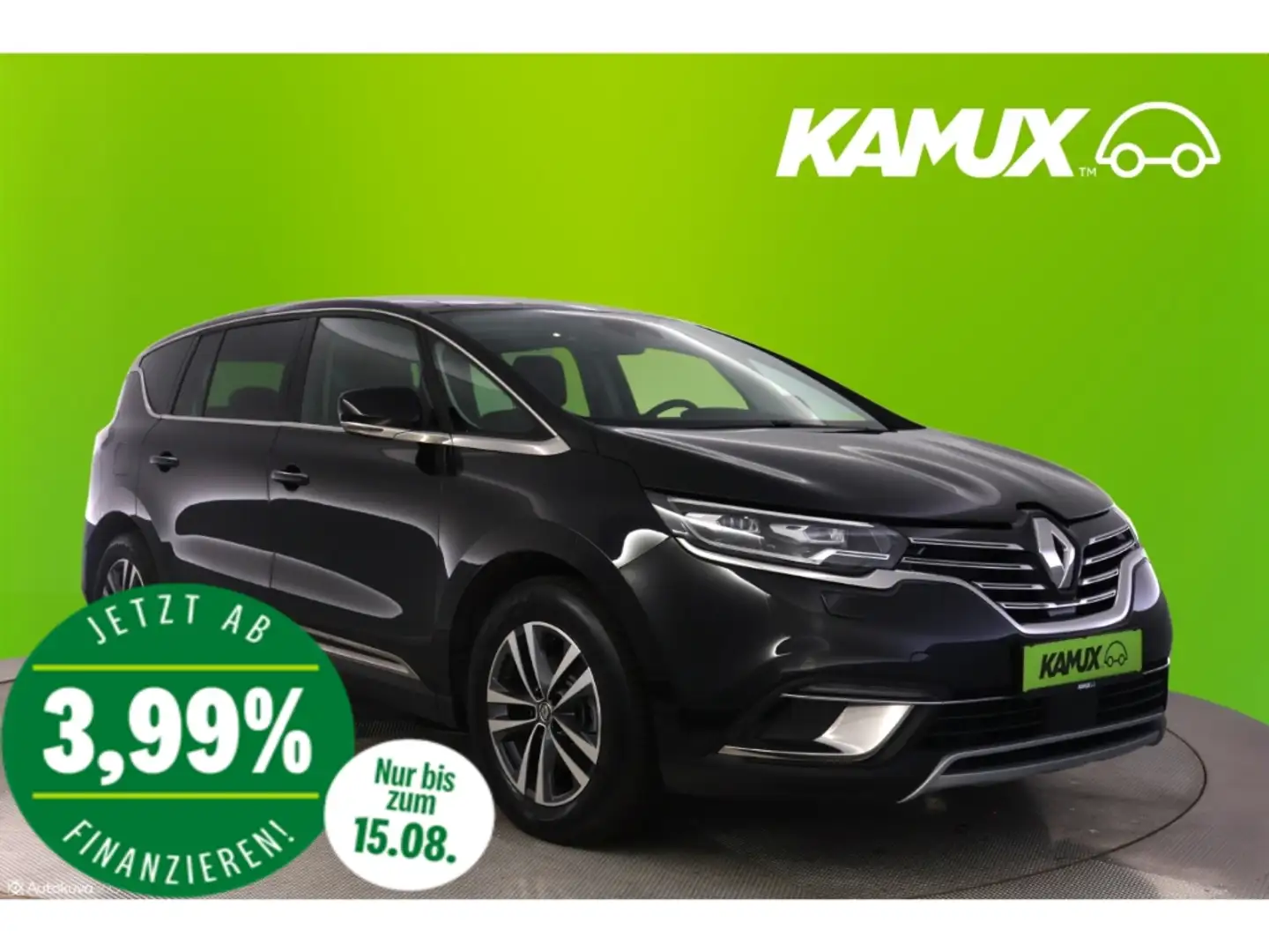 Renault Espace 2.0Bdci Aut.Limited+LED+NAVI+7-SITZE+PANO Černá - 1