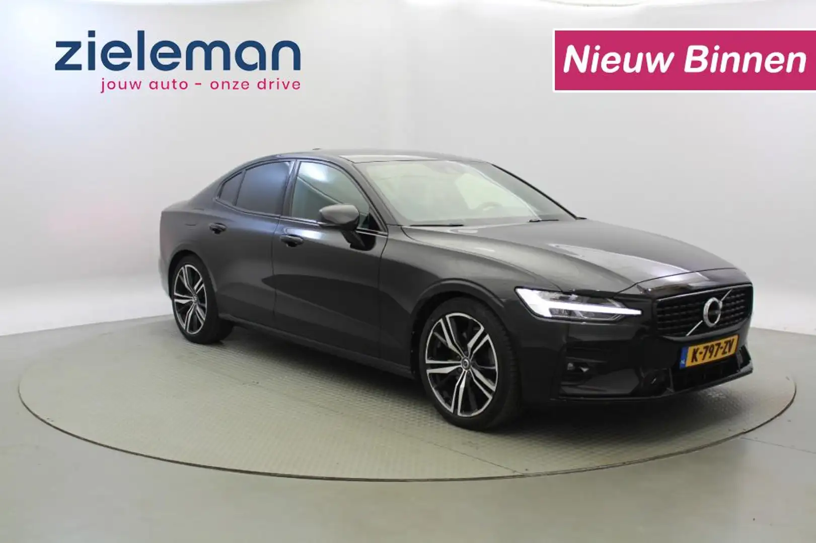 Volvo S60 2.0 B3 R-Design BlackLine Automaat - Digital Cockp Zwart - 1