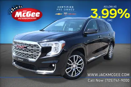 Black 2024 GMC Terrain Denali AWD SUV / Crossover All-Wheel Drive 9-Speed Automatic