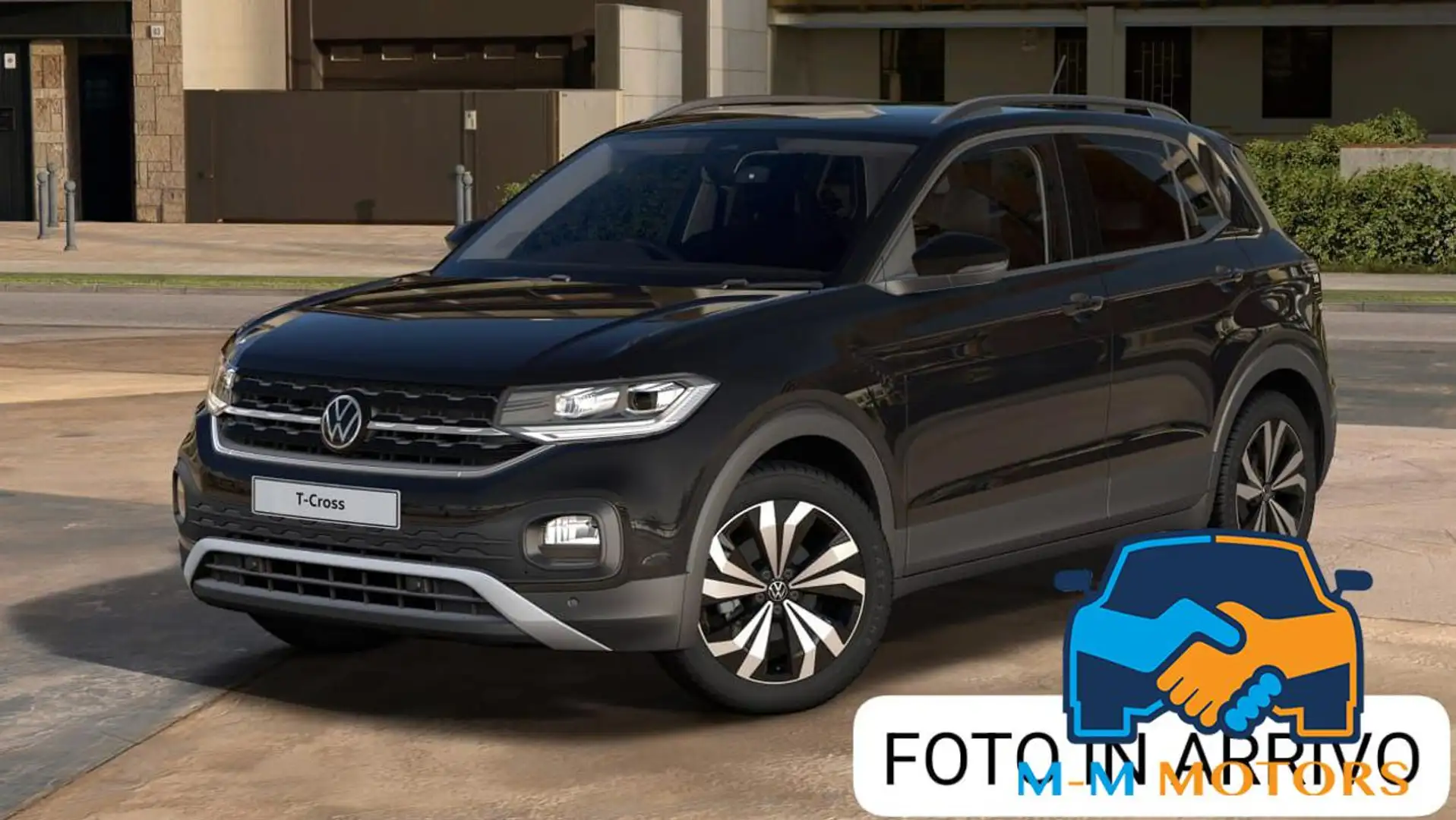 Volkswagen T-Cross 1.0 TSI 110 CV Advanced R-LINE Noir - 1