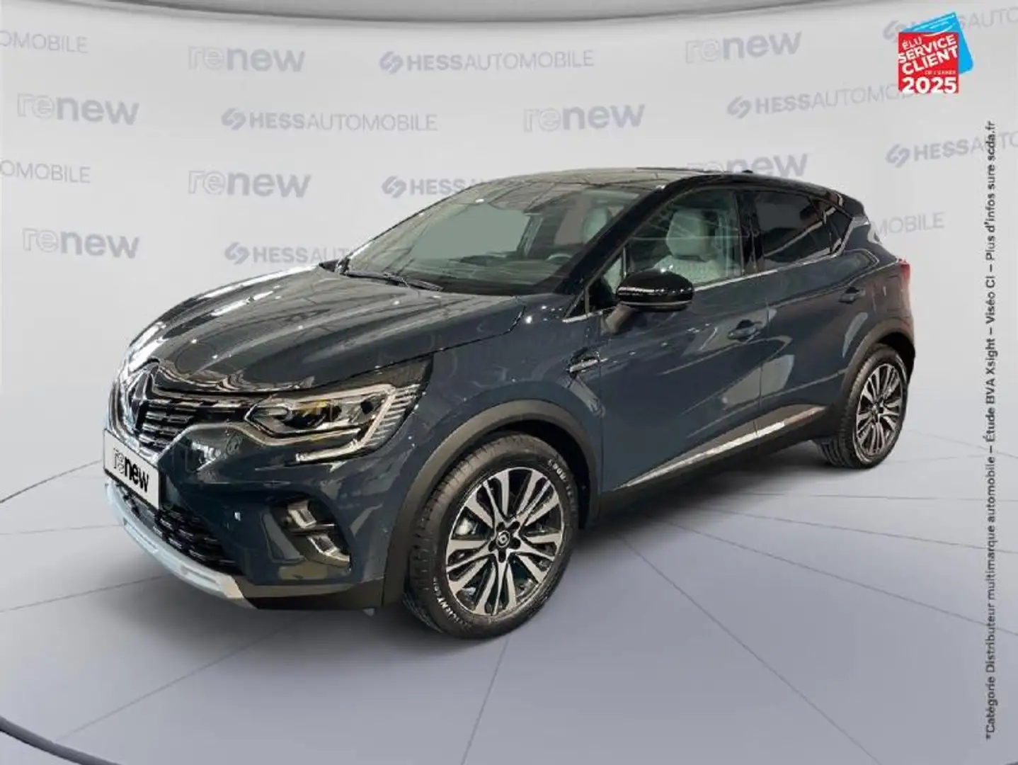 Renault Captur 1.6 E-Tech hybride rechargeable 160ch Initiale Par Bleu - 1