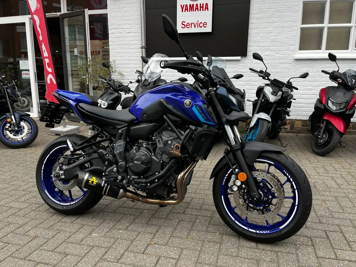 Yamaha MT-07 Blauw - 1