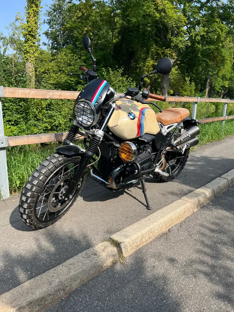 BMW R nineT Scrambler Bej - 1