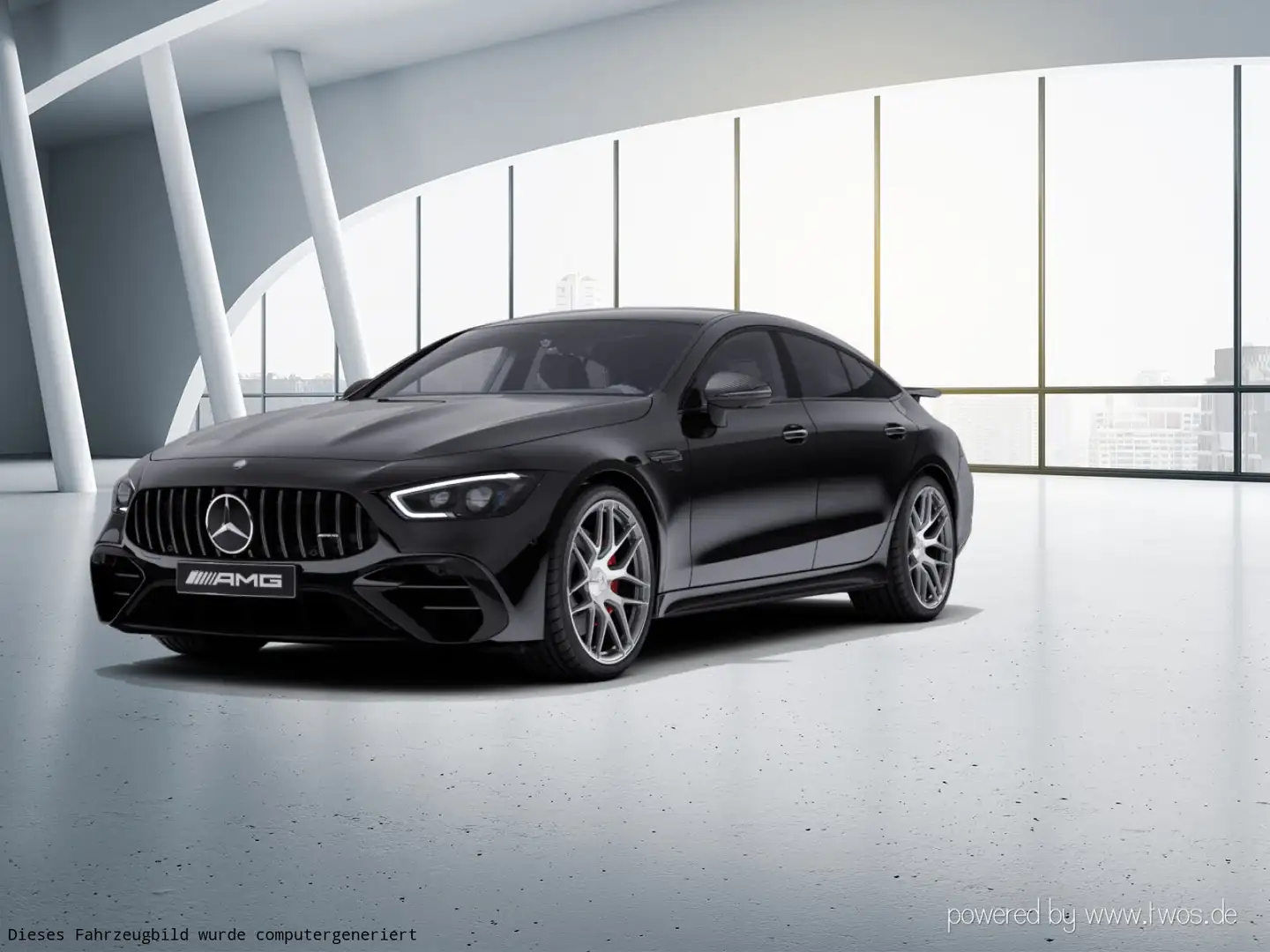 Mercedes-Benz AMG GT GT 43 AMG 4M Carbon Standh Night Pano Burm DISTR Schwarz - 2