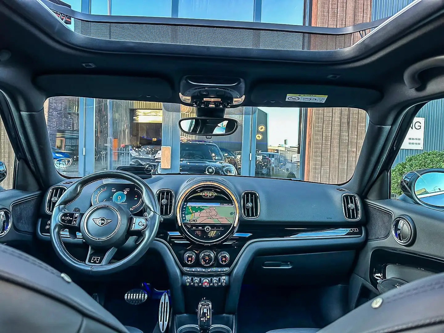 MINI Cooper S Countryman Mini 2.0 John Cooper Works F1 Aut/Leer/Memory/Pano Zwart - 2