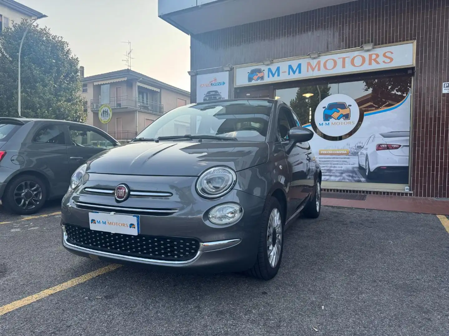 Fiat 500 1.2 Lounge   ** NEOPATENTATI ** Gris - 2
