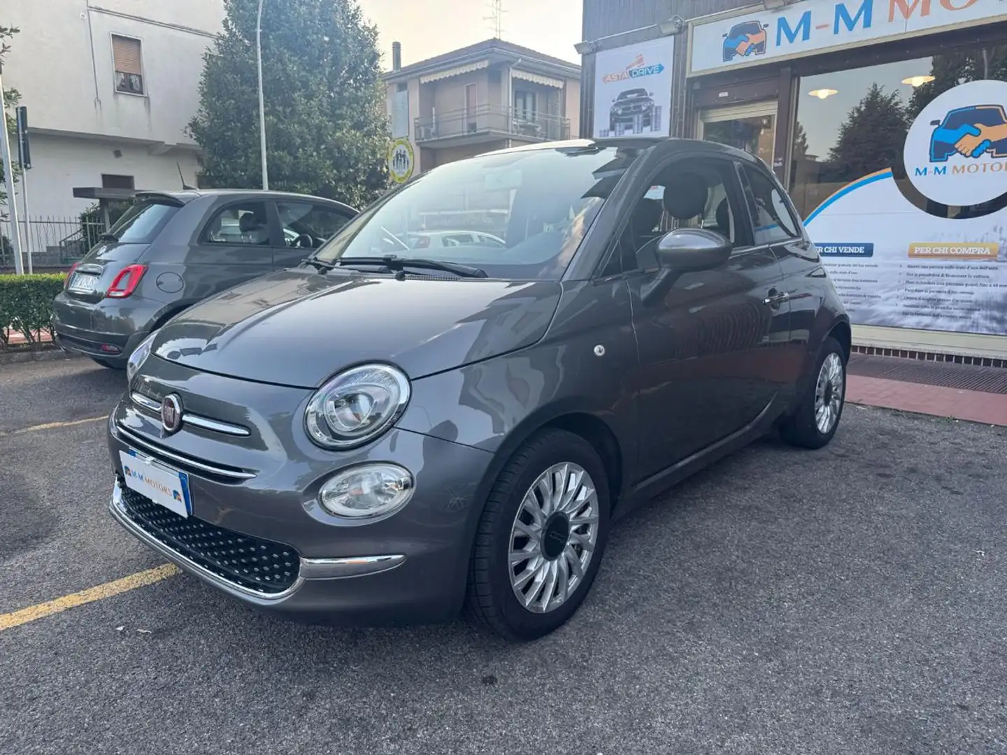 Fiat 500 1.2 Lounge   ** NEOPATENTATI ** Gris - 1