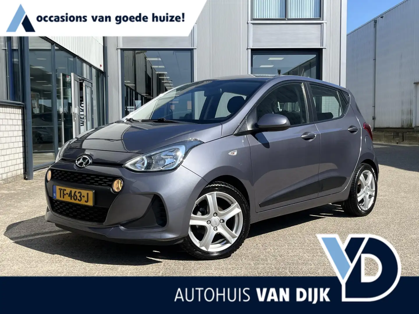 Hyundai i10 1.0i Comfort | NL Auto/Airco/Cruise/16"/Bluetooth/ Grijs - 1