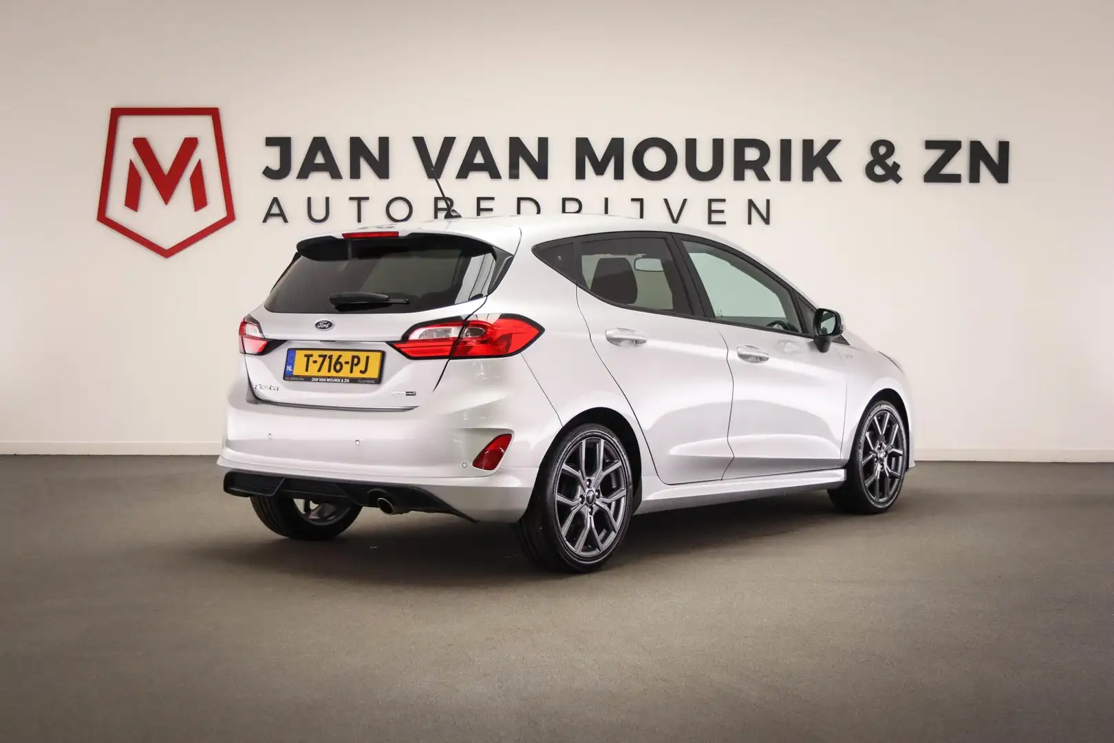 Ford Fiesta 1.0 EcoBoost Hybrid ST-Line | LED | CLIMA | CRUISE Grijs - 2